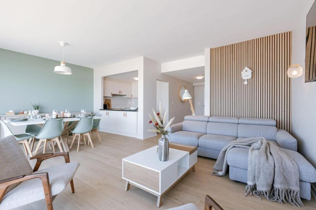 Huswell - Bright Seaview Apartment In Oostende Zewnętrze zdjęcie
